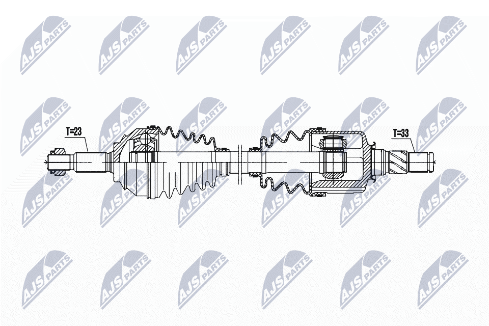 Albero motore/Semiasse - NPW-RE-195 NTY