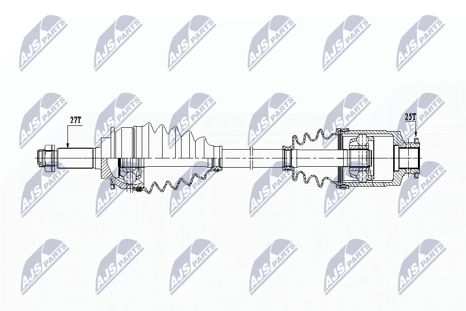Приводной вал - NPW-SB-031 NTY