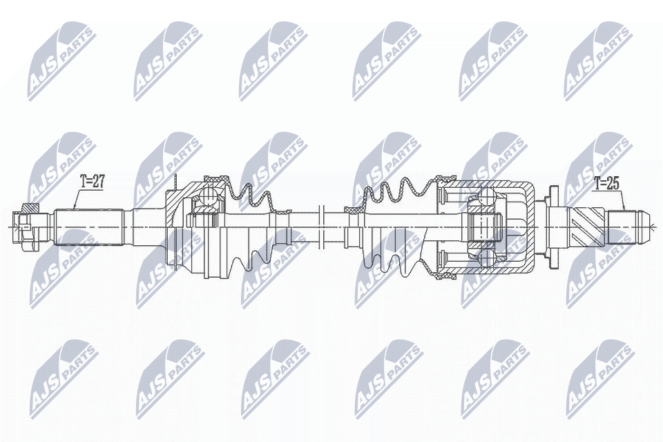 Drive Shaft - NPW-SB-033 NTY