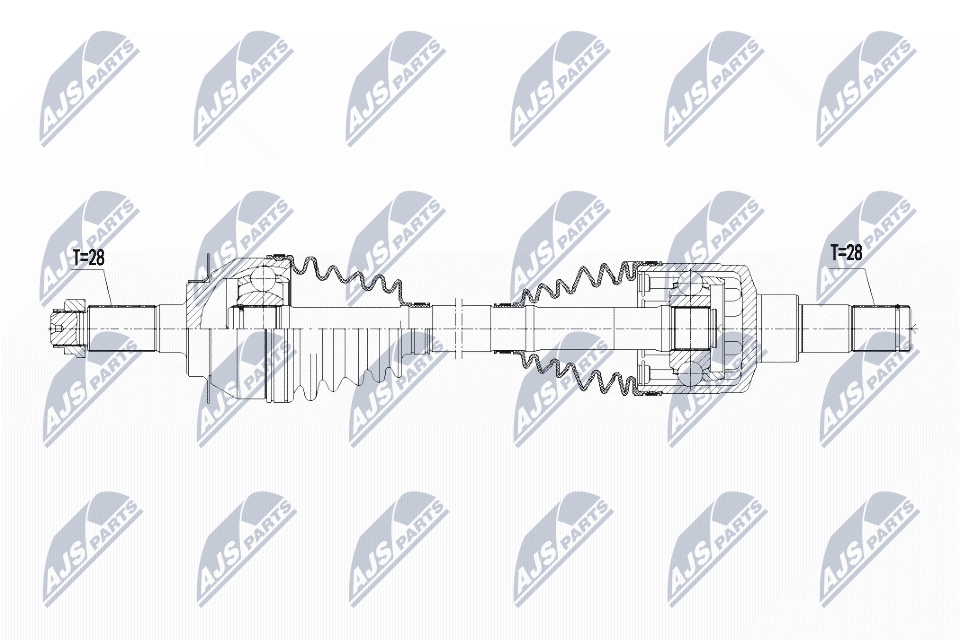 Drive Shaft - NPW-SU-019 NTY