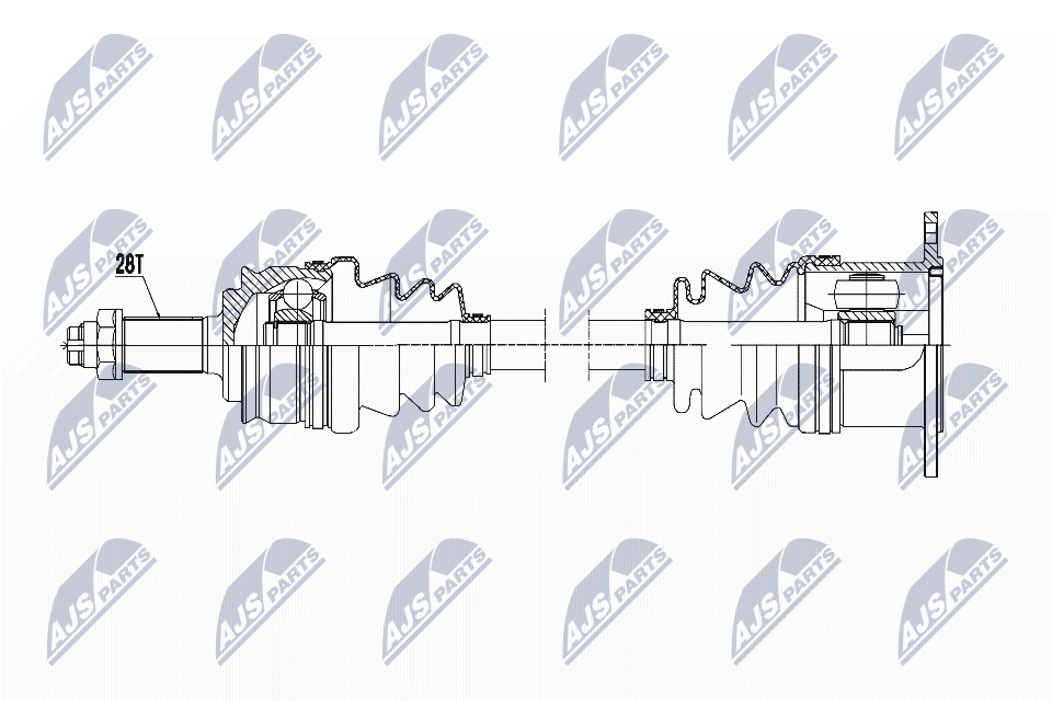 Drive Shaft - NPW-SU-021 NTY