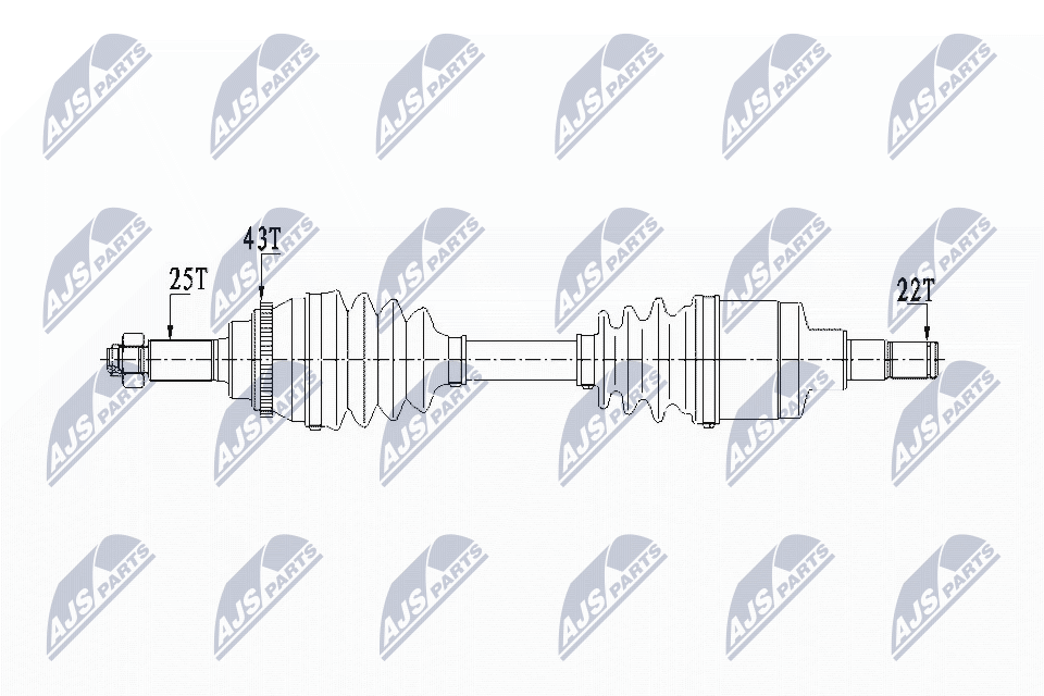 Drive Shaft - NPW-SU-029 NTY