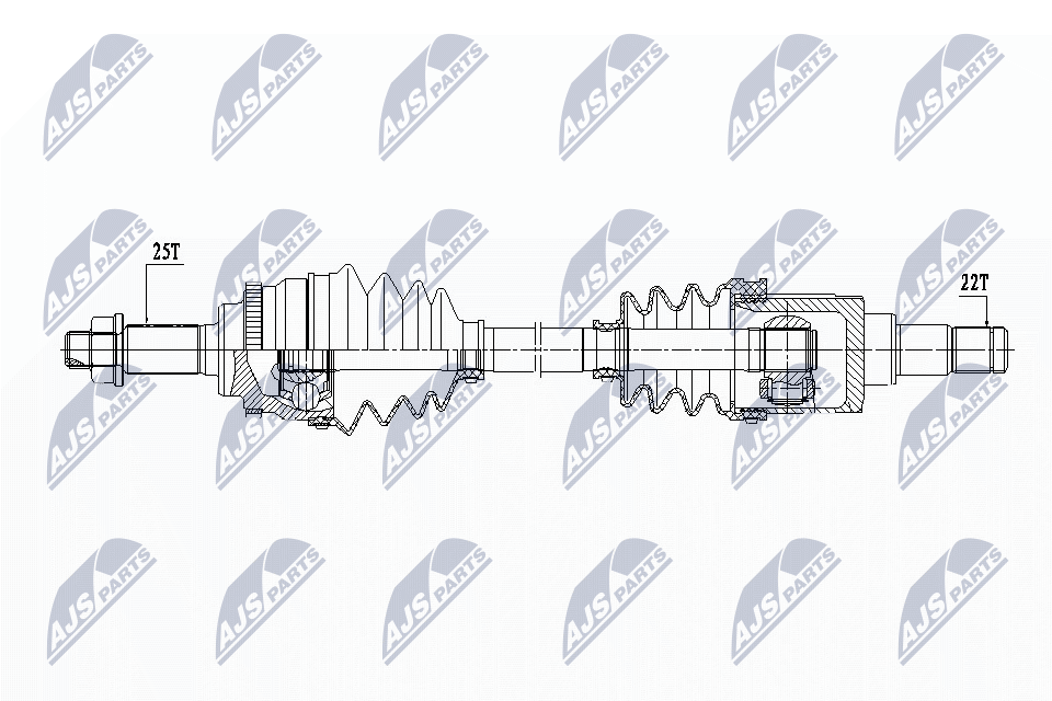 Приводной вал - NPW-SU-031 NTY