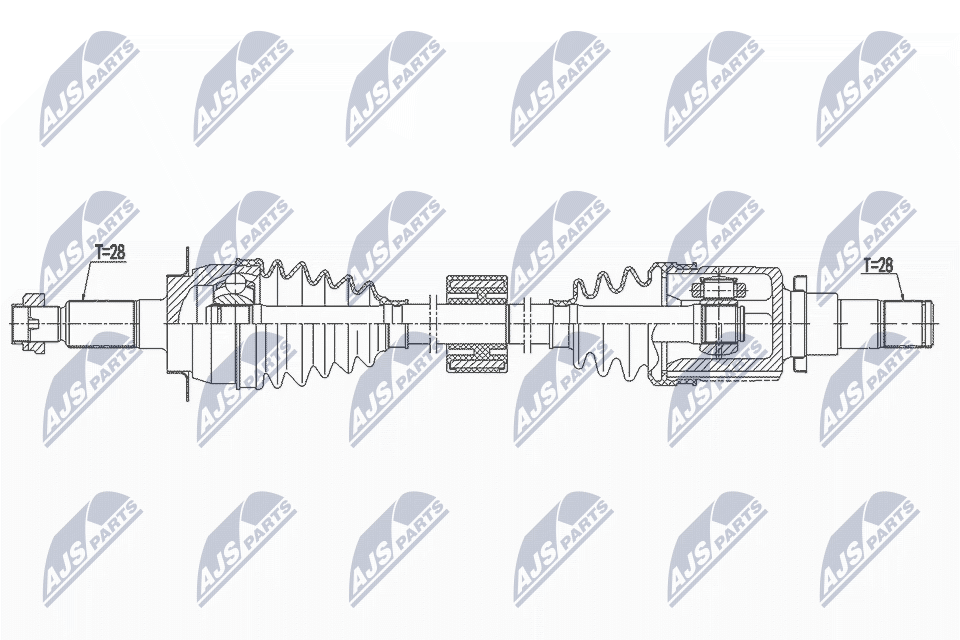 Drive Shaft - NPW-SU-037 NTY