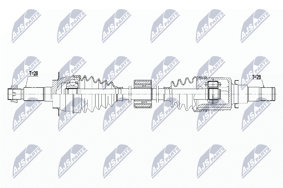 Drive Shaft - NPW-SU-044 NTY