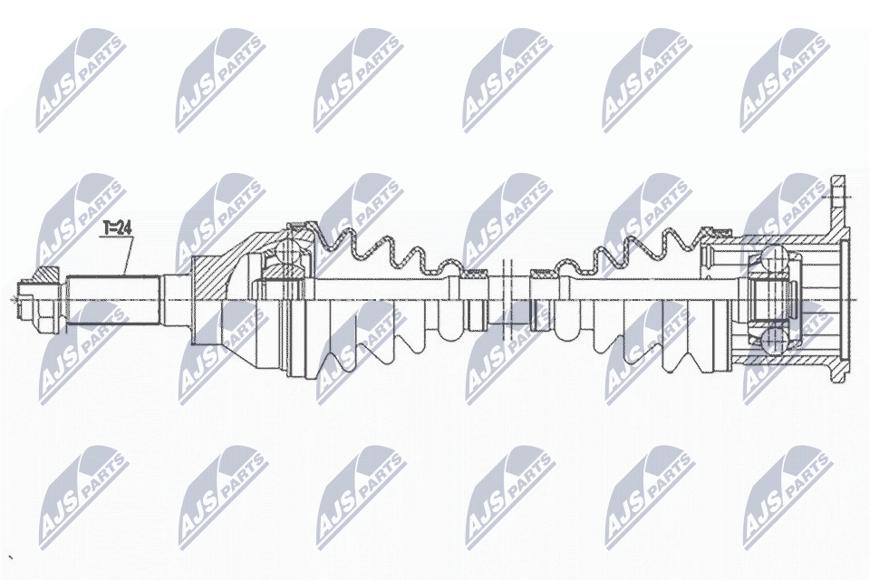 Drive Shaft - NPW-SU-046 NTY