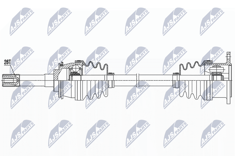 Drive Shaft - NPW-SU-056 NTY
