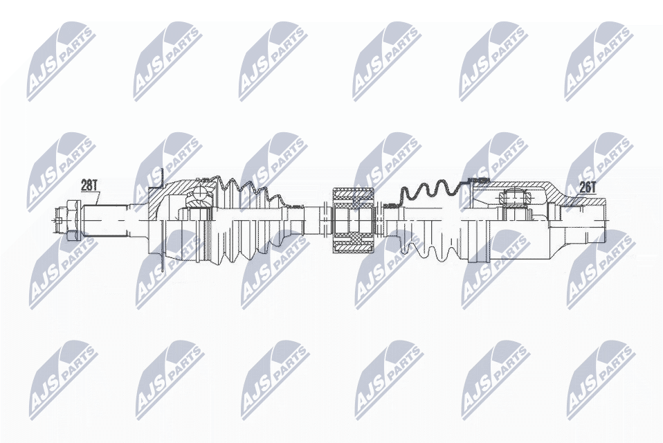 Drive Shaft - NPW-SU-058 NTY