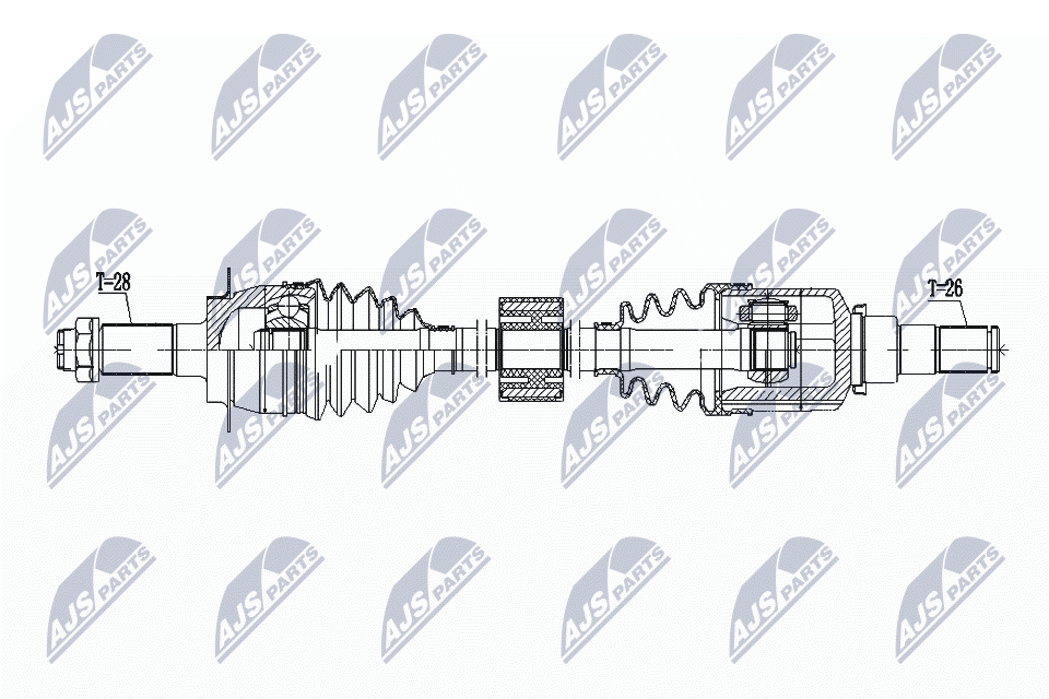 Drive Shaft - NPW-SU-060 NTY