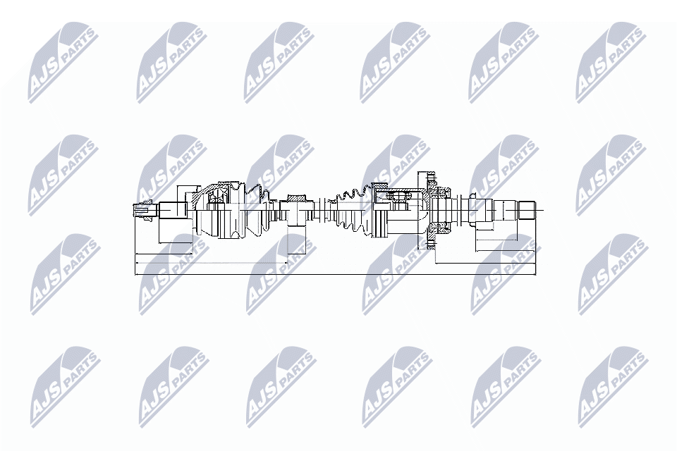 Drive Shaft - NPW-TY-063 NTY