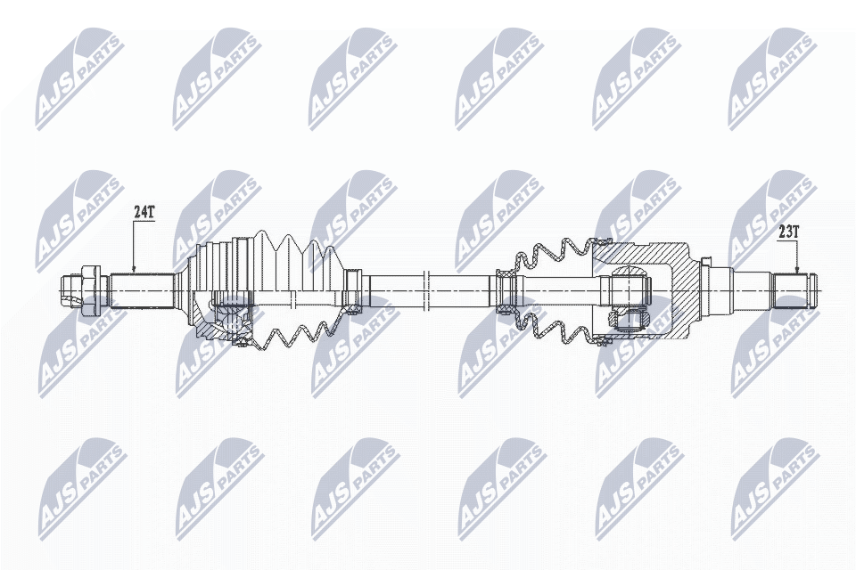 Albero motore/Semiasse - NPW-TY-094 NTY