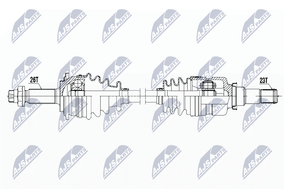 Drive Shaft - NPW-TY-113 NTY