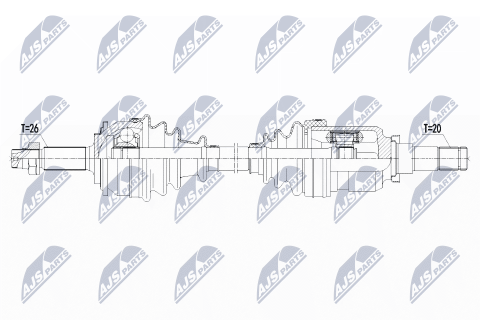 Drive Shaft - NPW-TY-119 NTY