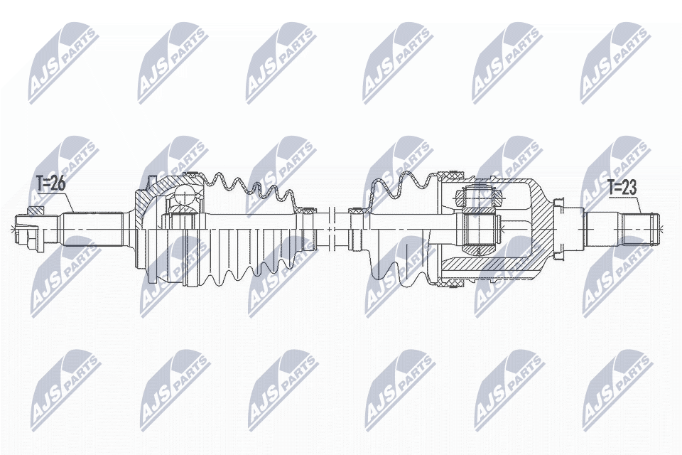 Drive Shaft - NPW-TY-143 NTY