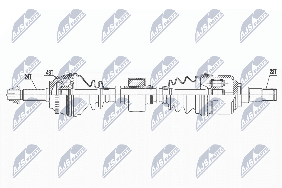 Drive Shaft - NPW-TY-176 NTY
