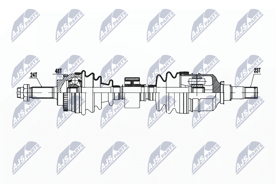 Drive Shaft - NPW-TY-179 NTY