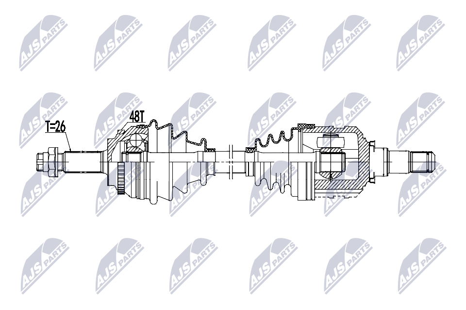 Drive Shaft - NPW-TY-191 NTY