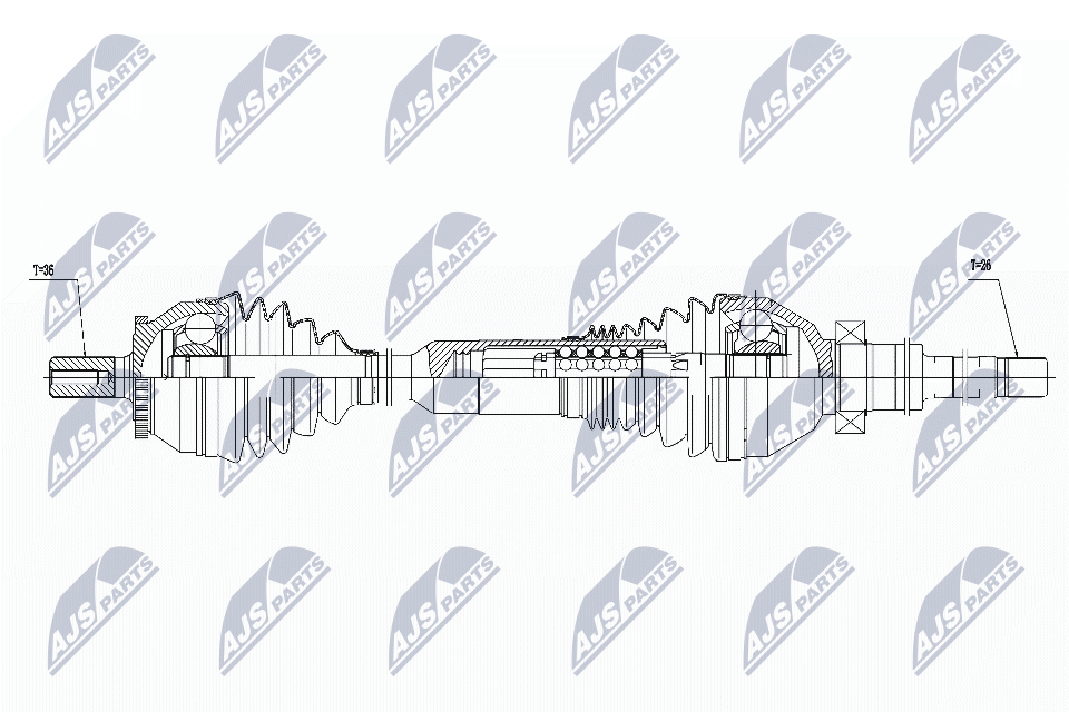 Drive Shaft - NPW-VV-016 NTY