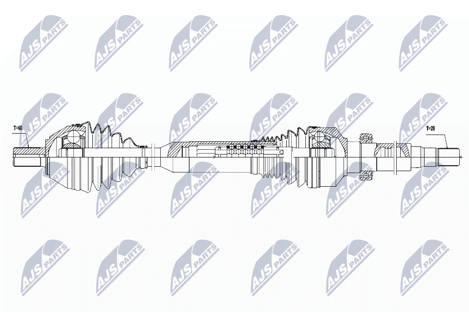 Drive Shaft - NPW-VV-051 NTY