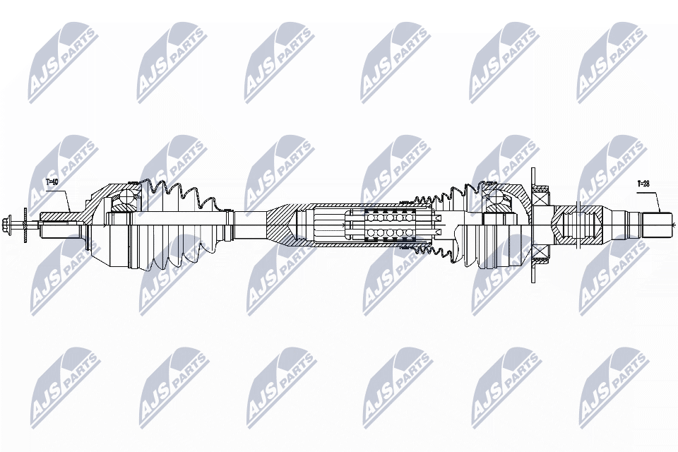 Drive Shaft - NPW-VV-057 NTY
