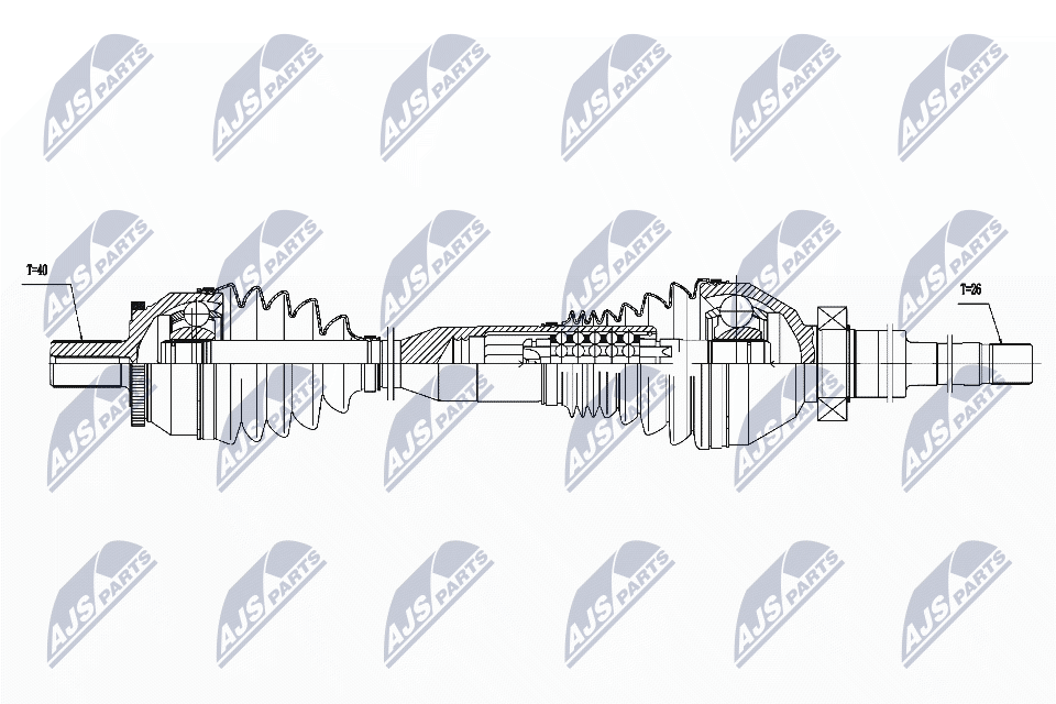 Drive Shaft - NPW-VV-060 NTY