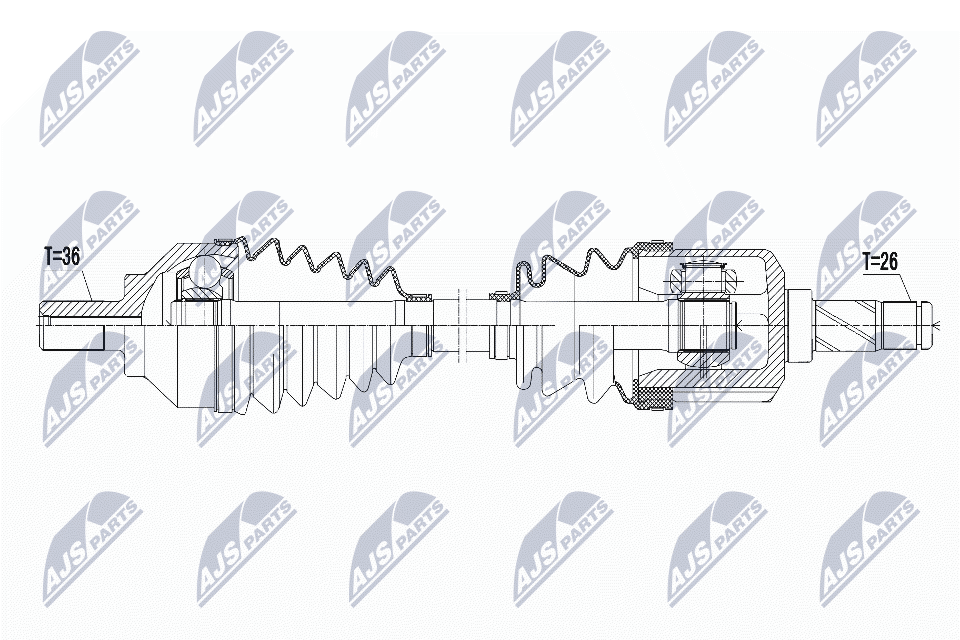 Drive Shaft - NPW-VV-067 NTY