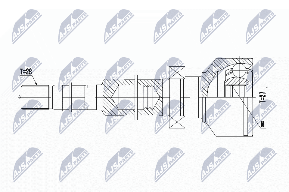 Joint Kit, drive shaft - NPW-VV-099 NTY