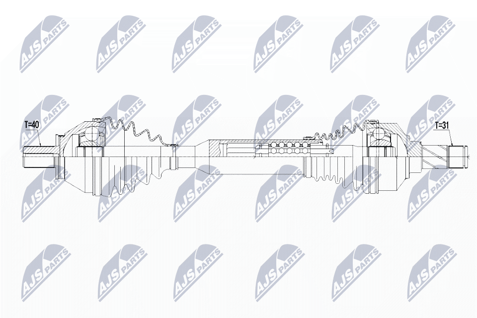 Drive Shaft - NPW-VV-103 NTY
