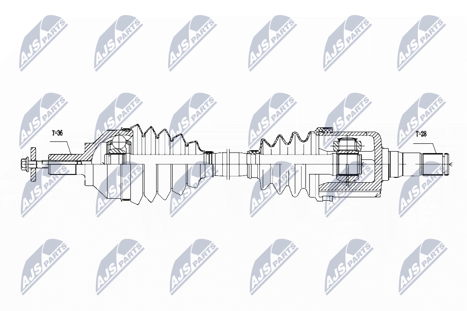 Drive Shaft - NPW-VV-111 NTY