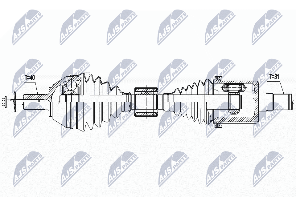 Drive Shaft - NPW-VV-115 NTY