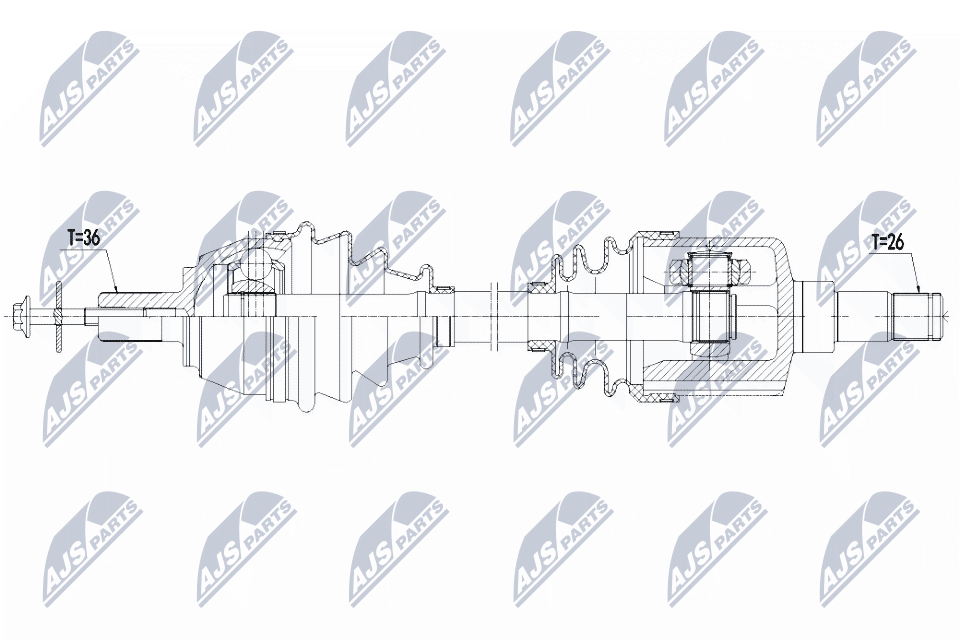 Drive Shaft - NPW-VV-123 NTY