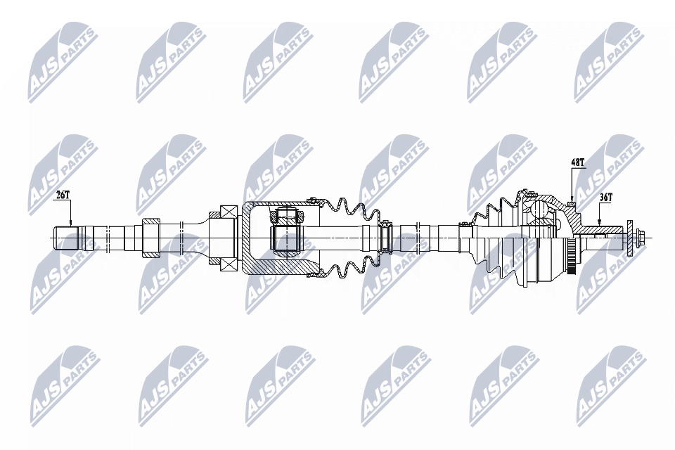 Drive Shaft - NPW-VV-129 NTY
