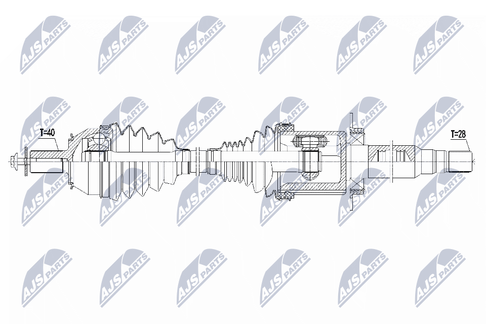 Drive Shaft - NPW-VV-137 NTY