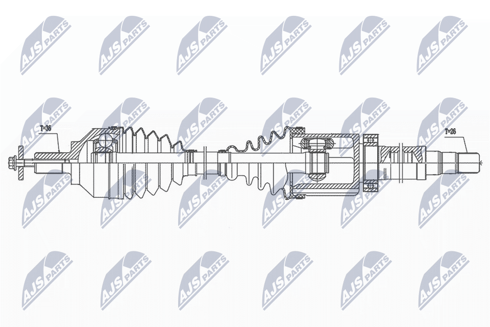 Drive Shaft - NPW-VV-138 NTY