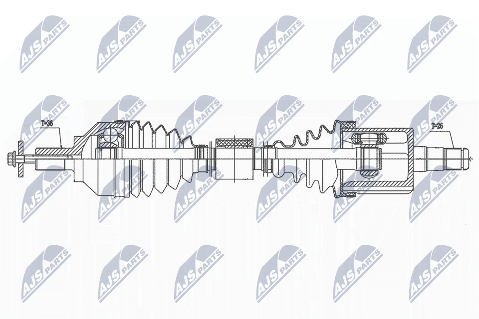 Drive Shaft - NPW-VV-139 NTY