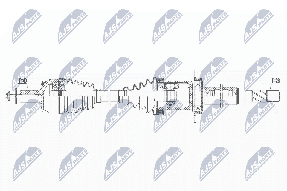 Drive Shaft - NPW-VV-145 NTY