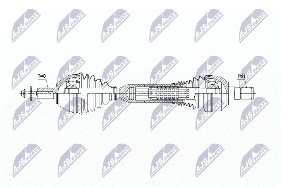 Drive Shaft - NPW-VV-148 NTY