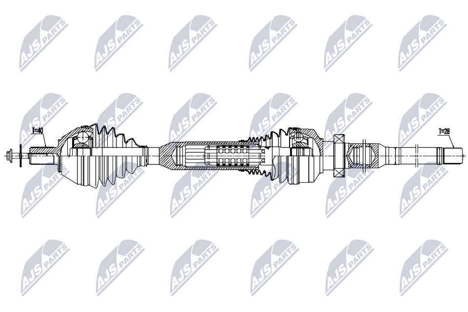 Drive Shaft - NPW-VV-154 NTY