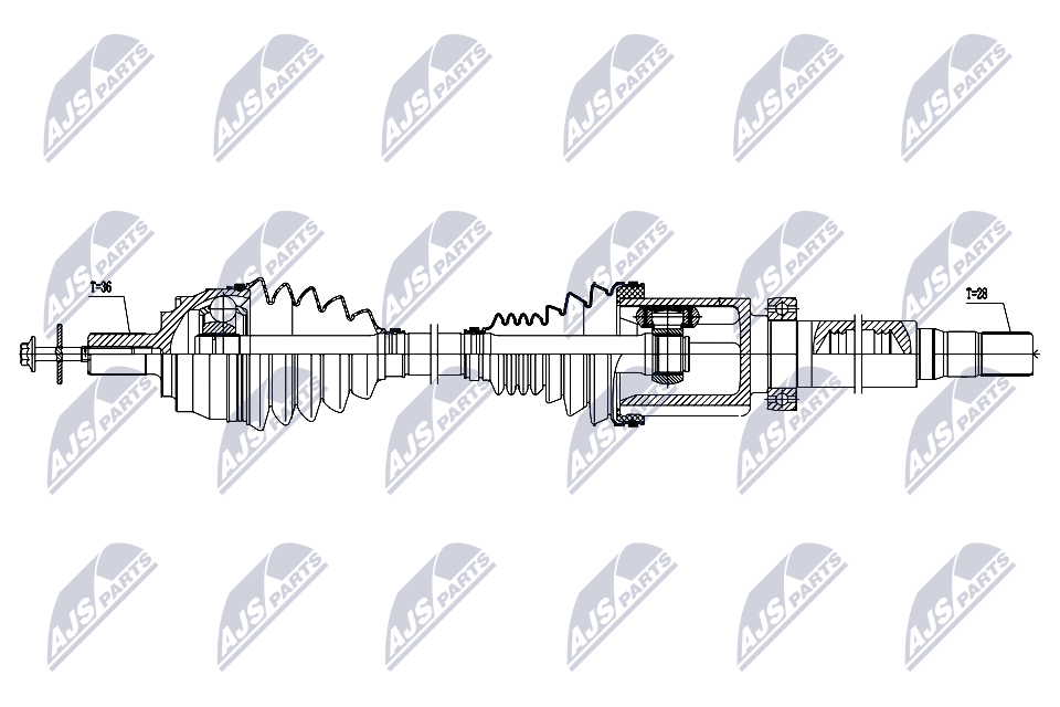 Drive Shaft - NPW-VV-161 NTY