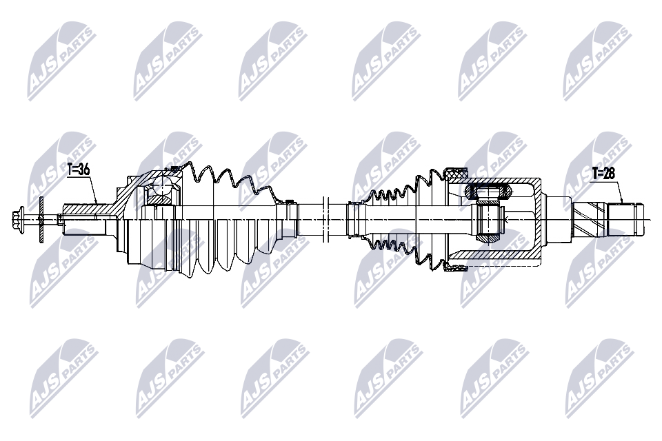 Drive Shaft - NPW-VV-170 NTY