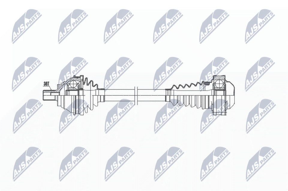 Drive Shaft - NPW-VW-032 NTY