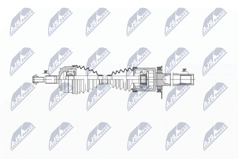 Drive Shaft - NPW-VW-035 NTY
