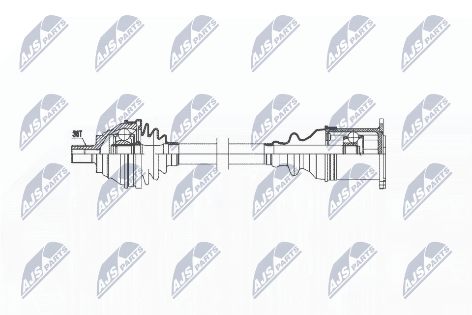 Drive Shaft - NPW-VW-039 NTY