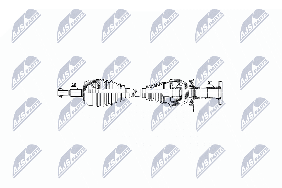Drive Shaft - NPW-VW-047 NTY