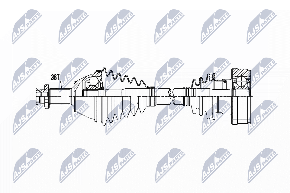 Albero motore/Semiasse - NPW-VW-055 NTY