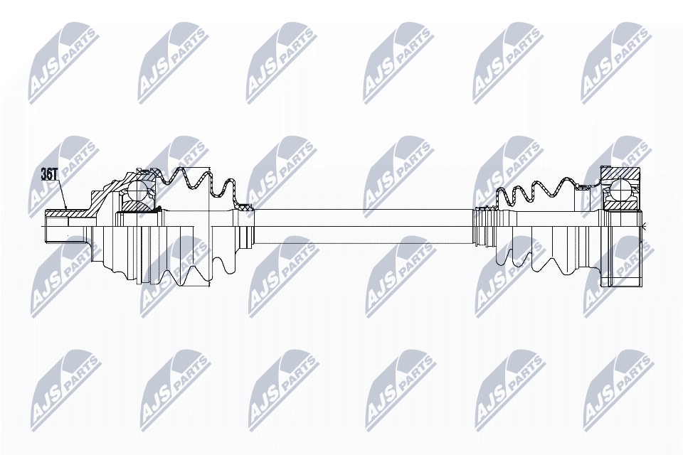 Drive Shaft - NPW-VW-057 NTY