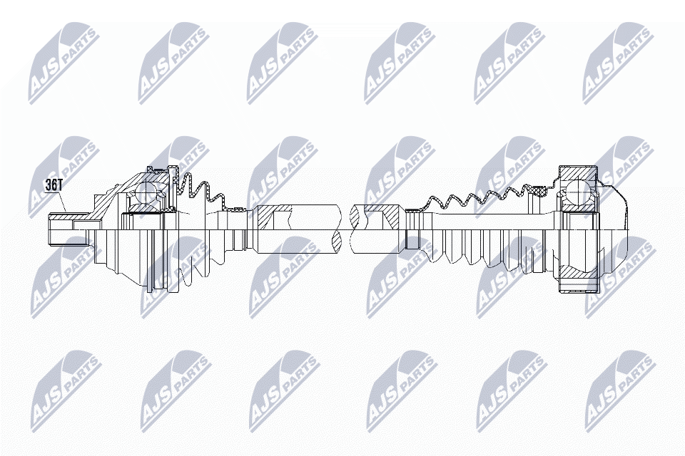 Drive Shaft - NPW-VW-060 NTY