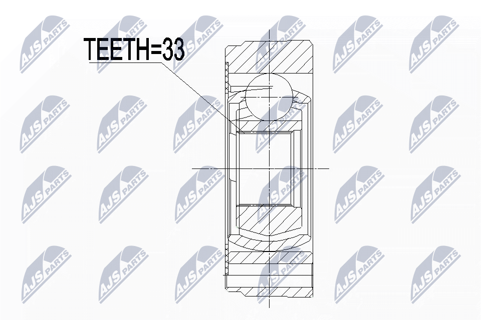 Joint Kit, drive shaft - NPW-VW-068 NTY