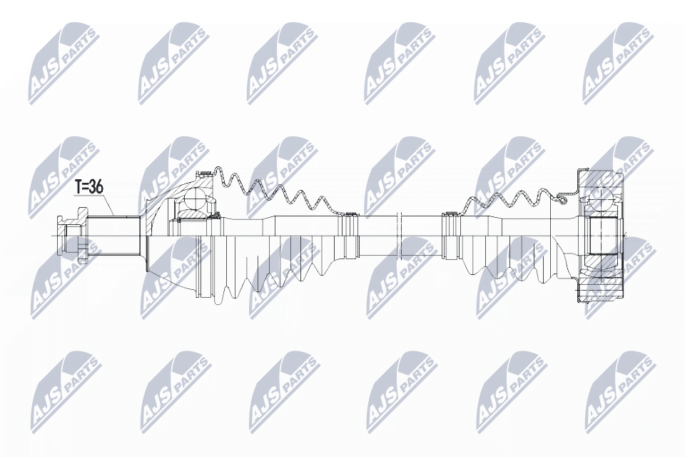 Drive Shaft - NPW-VW-069 NTY