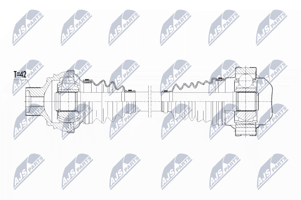 Drive Shaft - NPW-VW-079 NTY